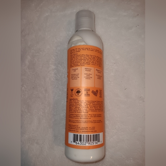 NWOT Shea Moisture Coconut & Hibiscus Kids 2-in-1 Shampoo & Conditioner - Picture 3 of 7